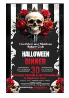 Halloween Dinner 30 October 2025